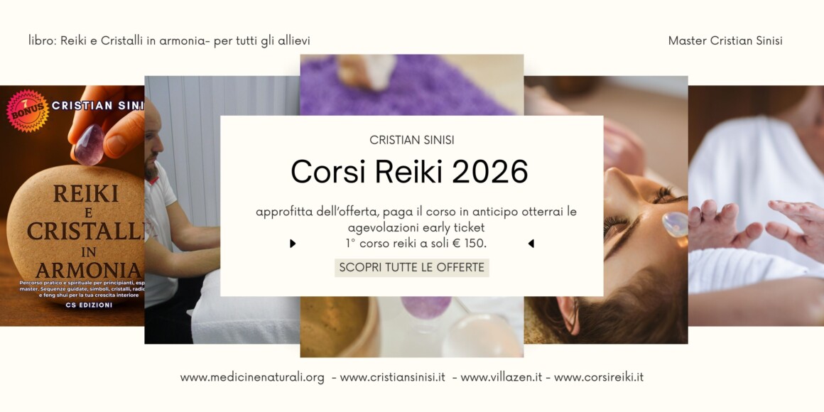 corso di reiki  - di cristian sinisi - a villa zen Stradella