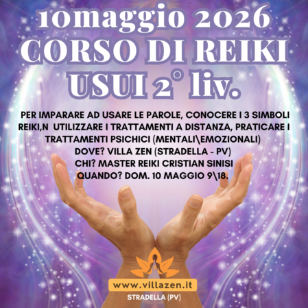 corso di reiki 2° livello - Stradella Con Cristian Sinisi